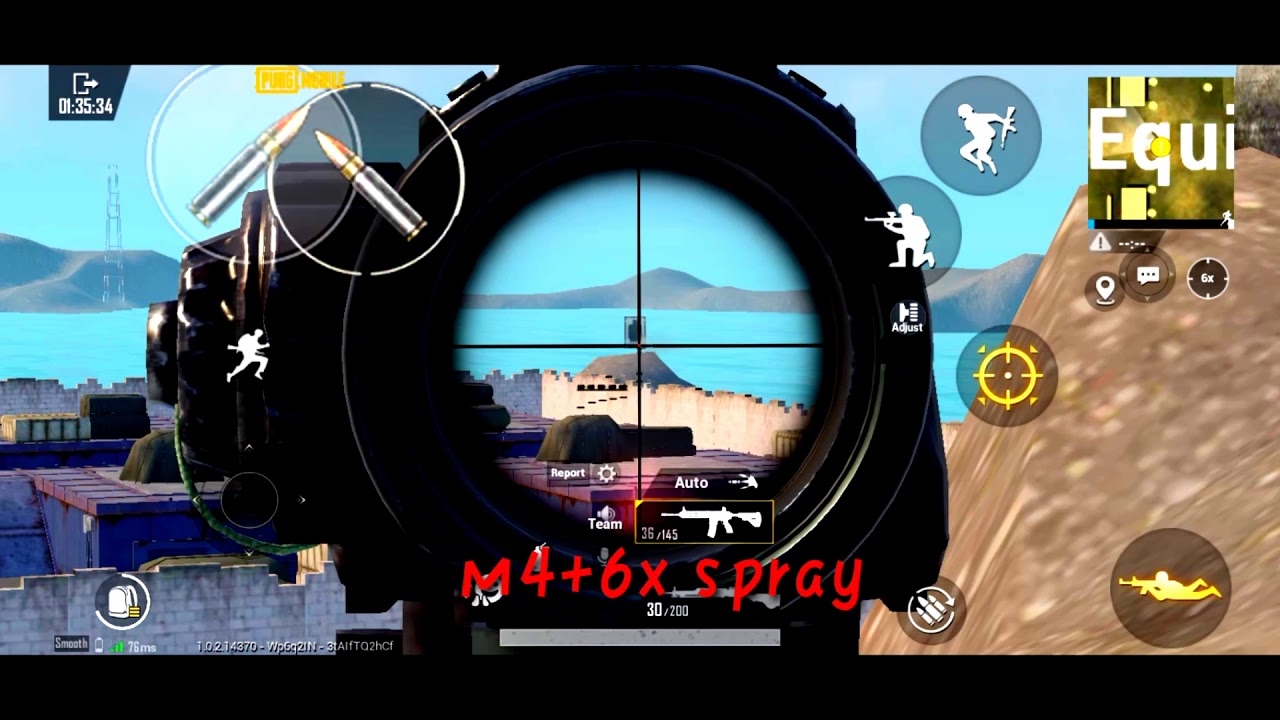 PUBG M4 RECOIL