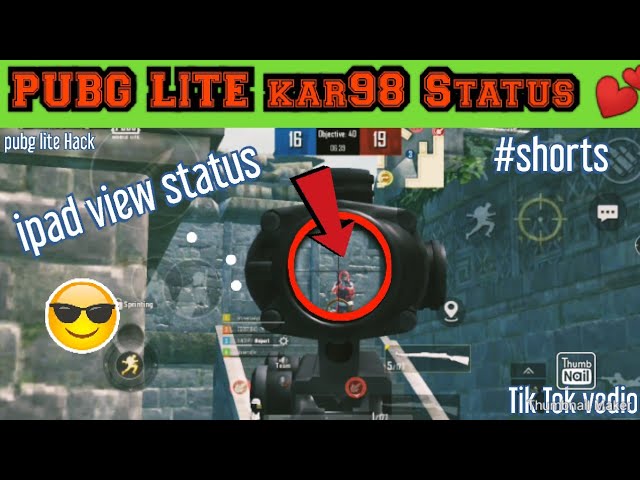 #Shorts || pubg lite kar98 slowmotion  whatsapp status vedio || #PUBG/PUBGMOBILELIYE ??