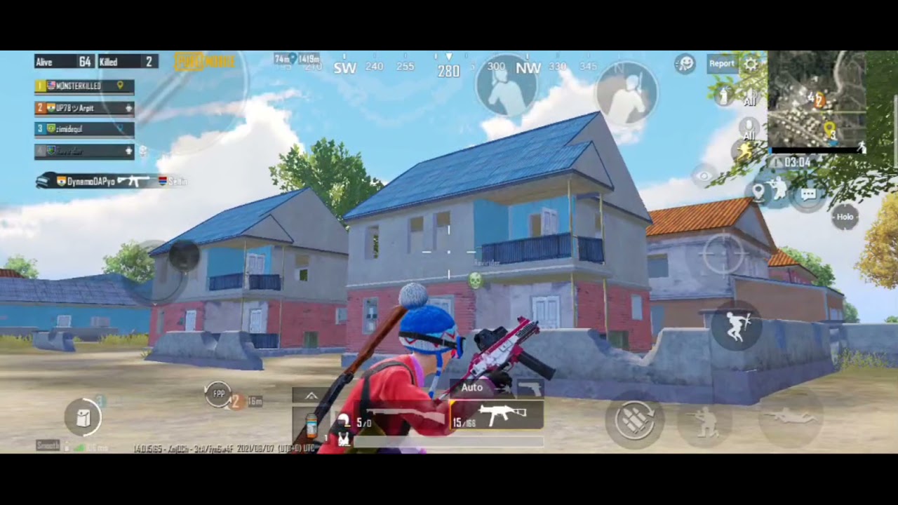 pubg mobile  russ game play . full bc or my tememate