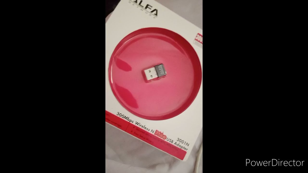 Alfa wireless wifi adapter unboxing