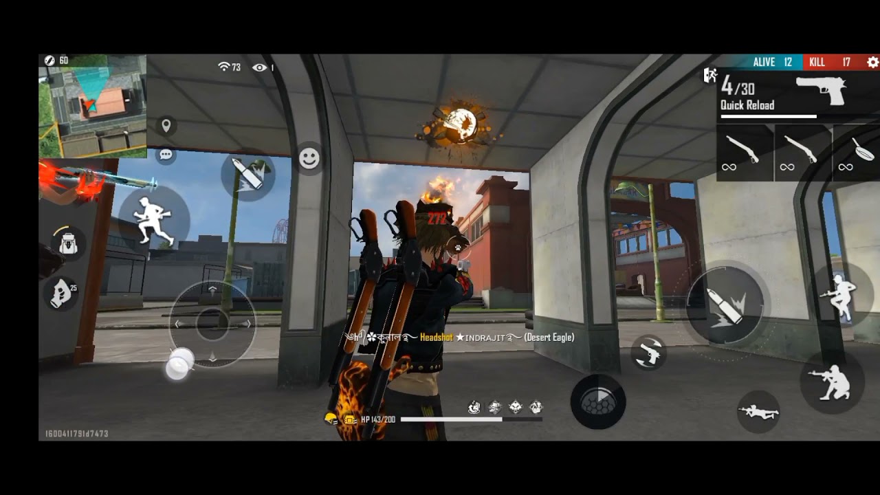 only red damage//free fire?
