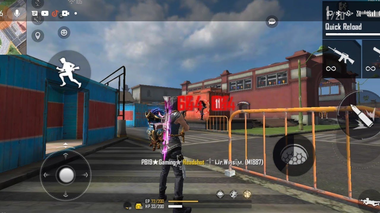 FREE FIRE OP ONE Tap Headshot Video WITH PBX_1 GAMER'S