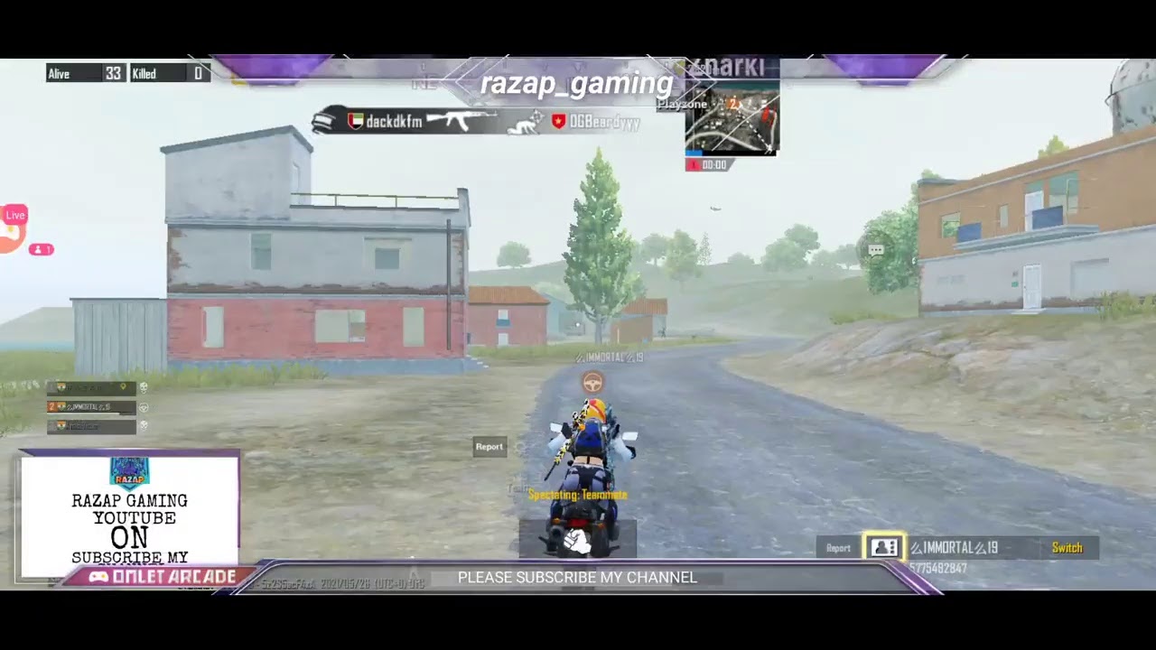 PUBG MOBILE LIVE STREAM