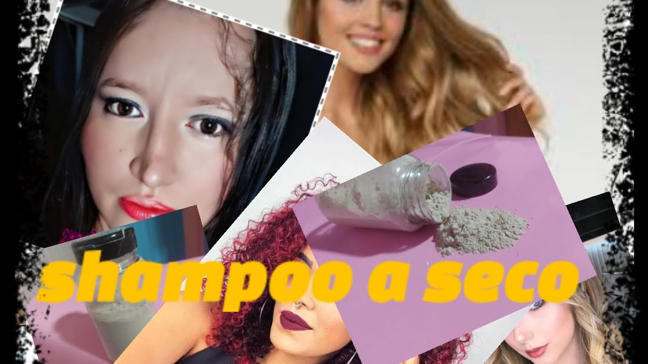 shampoo a seco caseiro