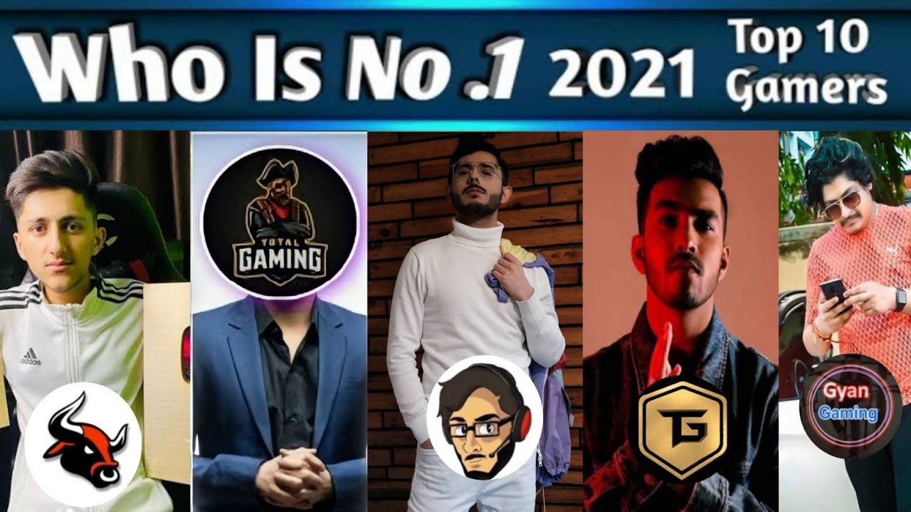 top 10 gamming youtubers in india ??| FT.total gaming, gyan gaming, techno gamerz