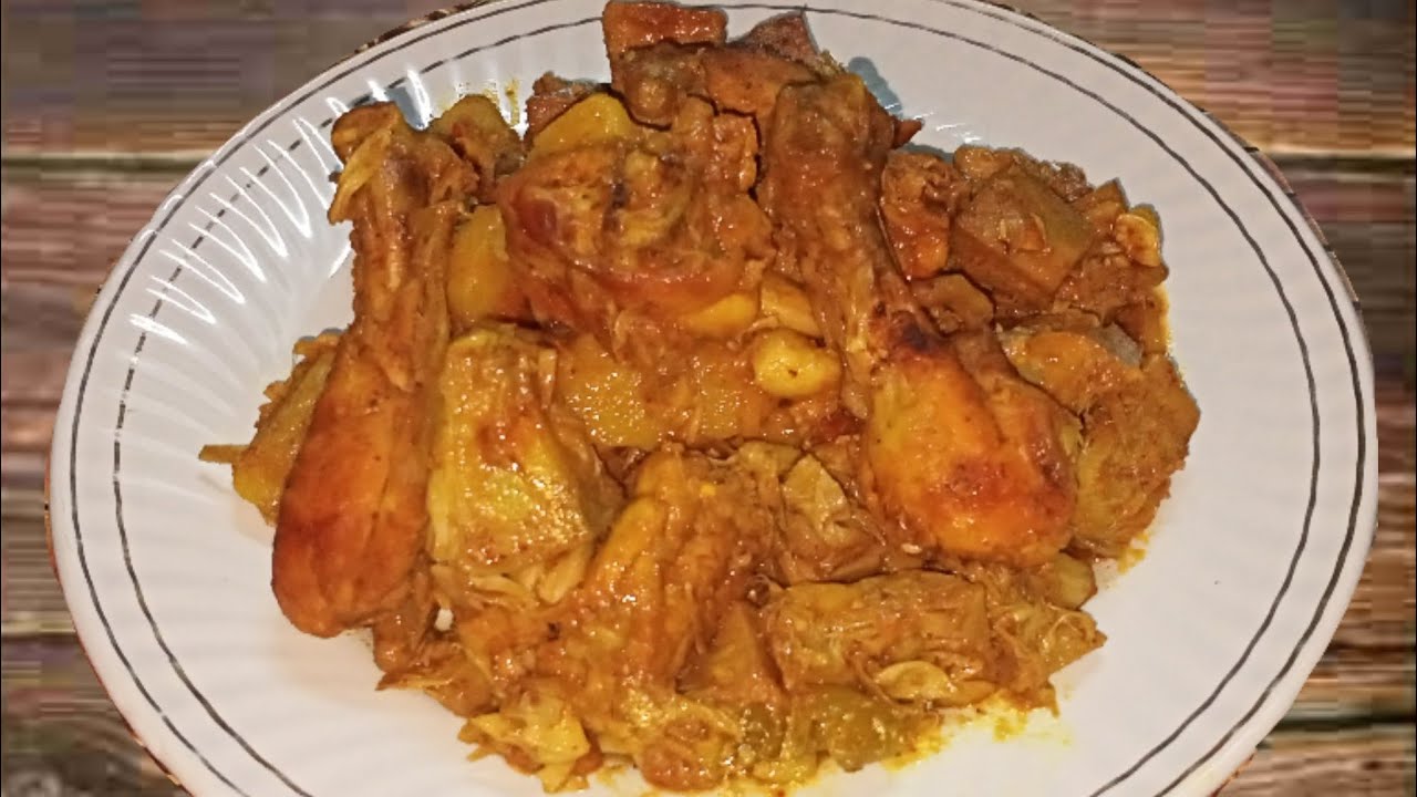 এই এঁচোড় চিকেন কষা রেসিপির রহস্য সবাই জানতে চাইবে একবার খেলে || nasifa kitchen style chicken recipe