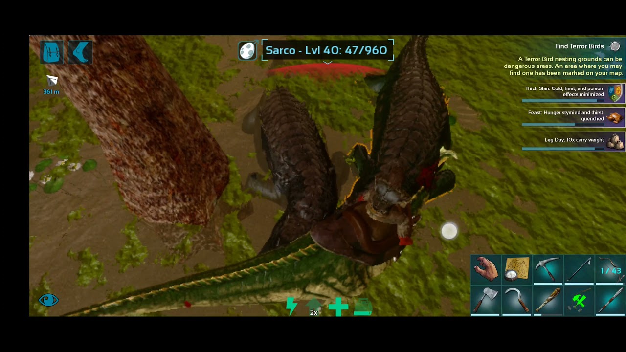 me vs teror of the red woods /ARK solo EP:4