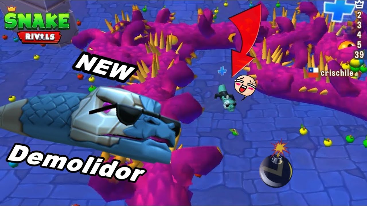 Snake Rivals  + SNAKE Demolidor + GAMEPLAY RELAX!!