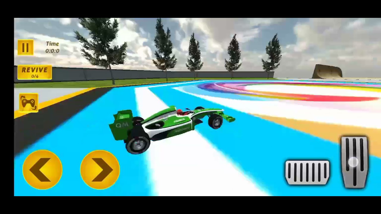 new car stunt video /new car game