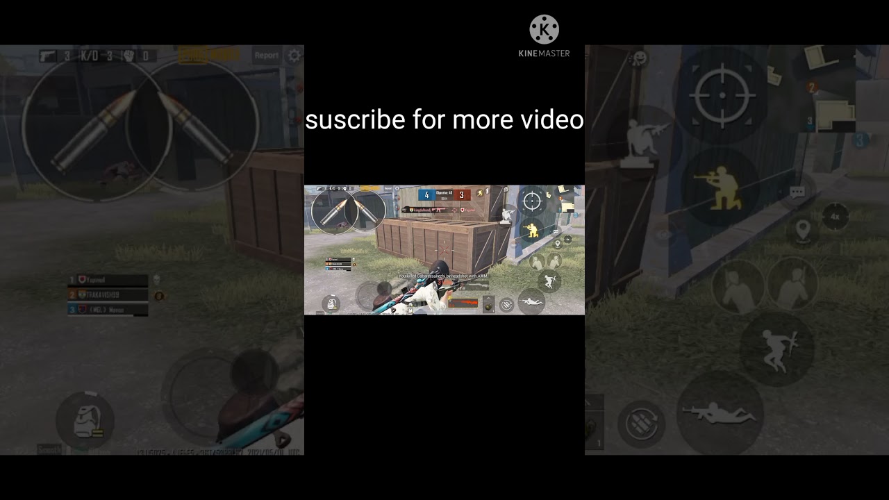 pubg mobile awm headshot suscribe for more video #short