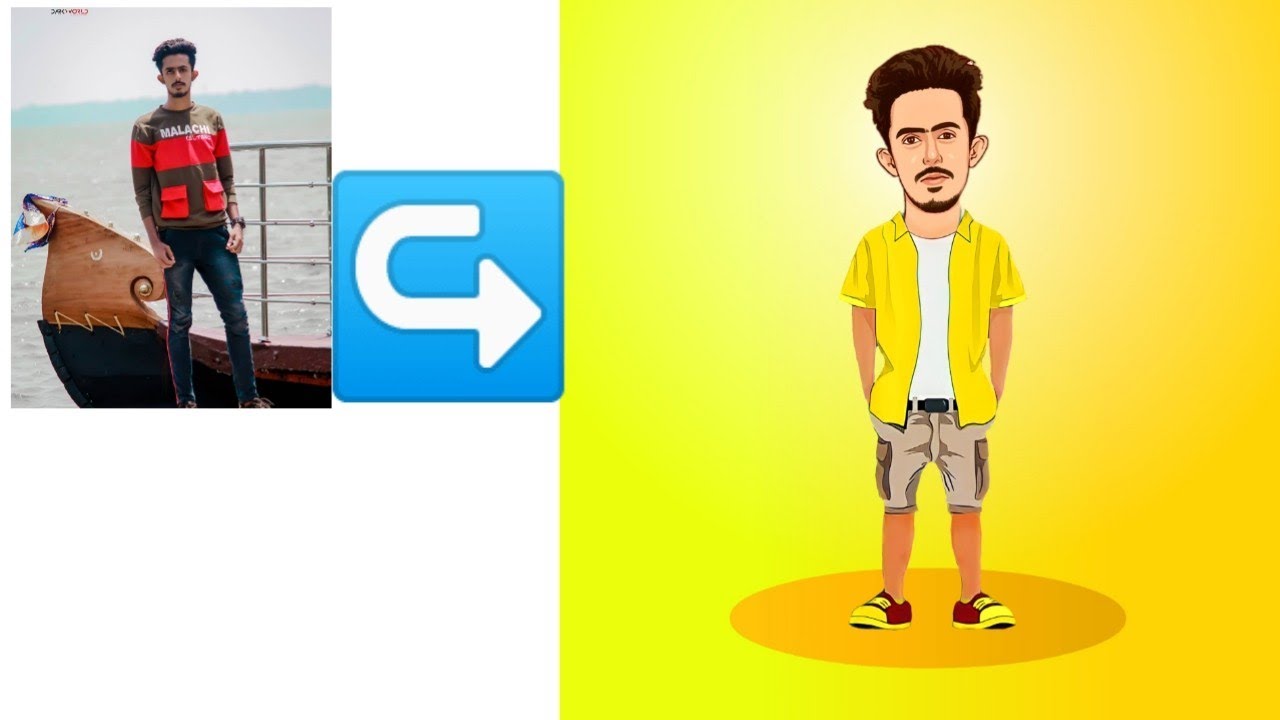 PHOTO MINIATURE CARTOON PHOTO EDITING YUTORIAL||CARTOON EDITING TELUGU|CARTOON| PicsAry Editing