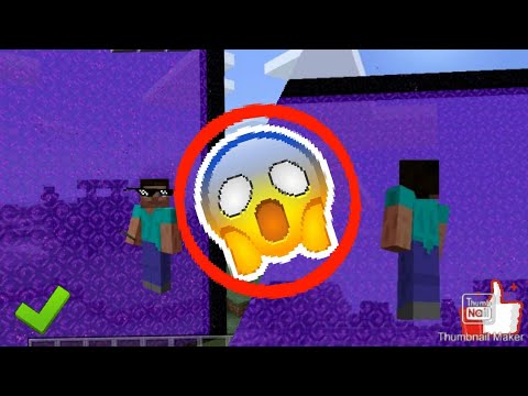MINECRAFT BIGGEST NETHER PORTAL CAN IT WORKS