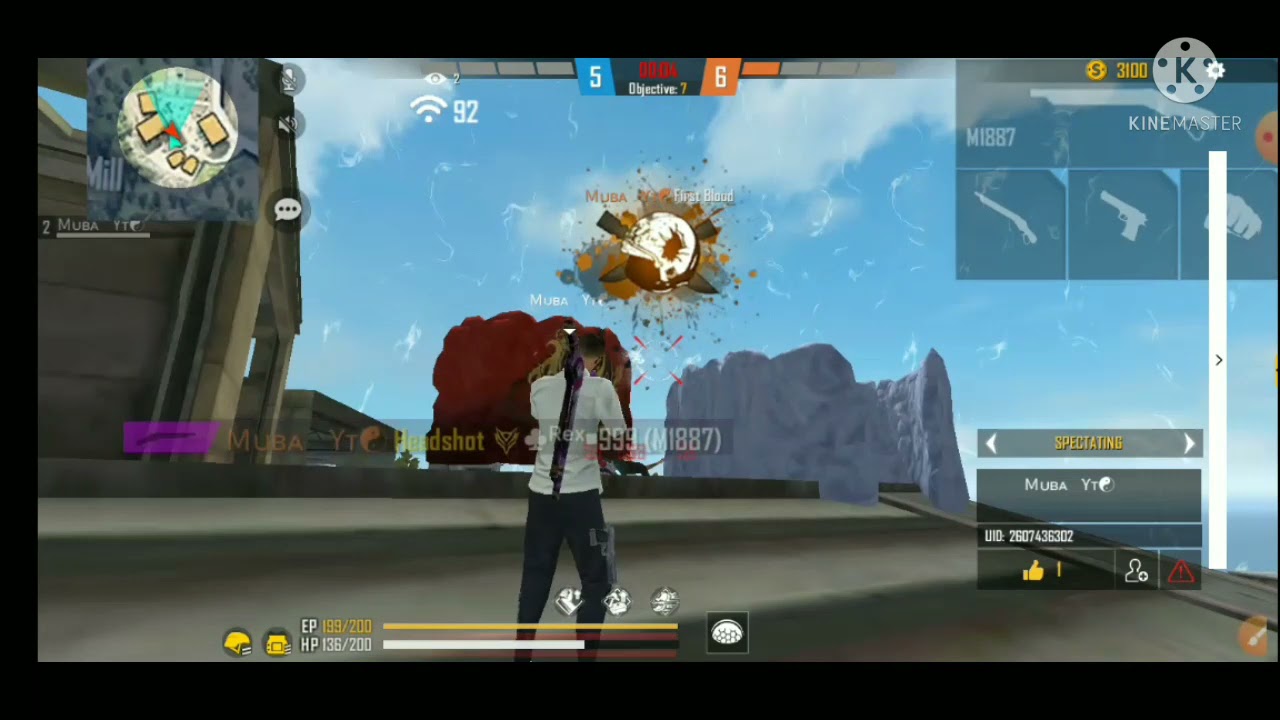 Head shot