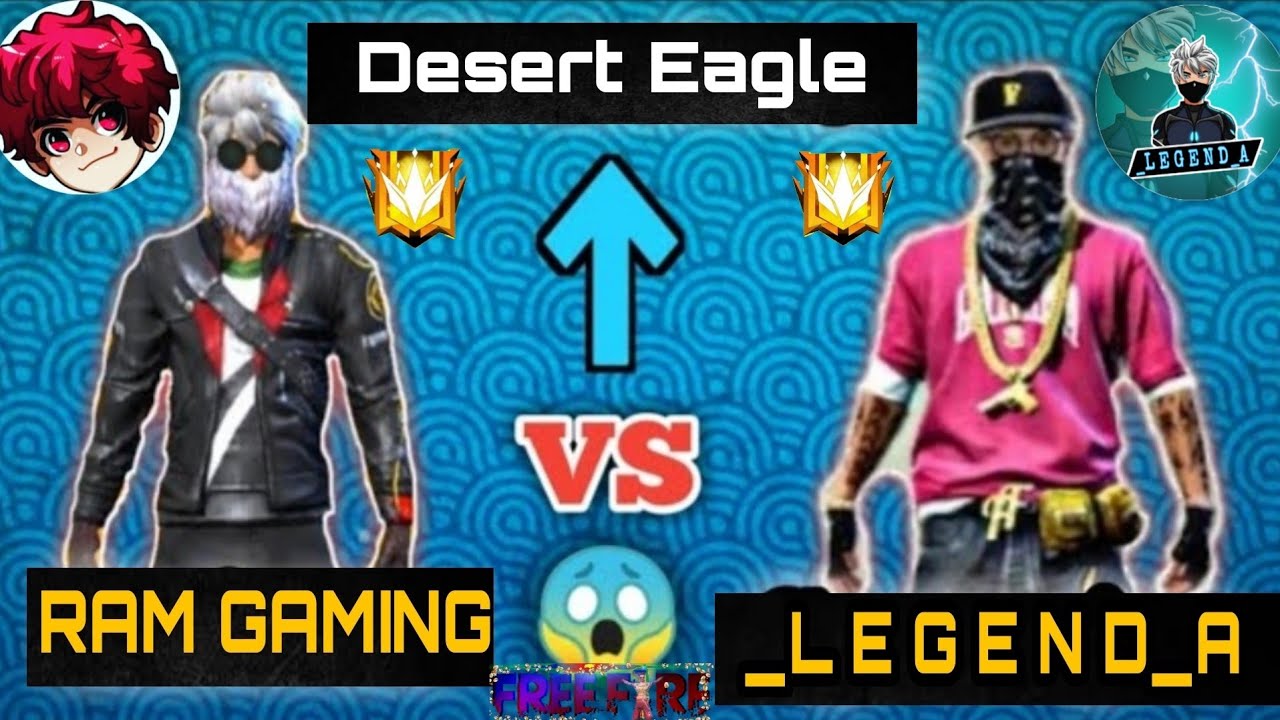 RAM GAMING VS _L E G E N D_A GAMER ?- 1Vs1 Clash Squad Custom Challenge