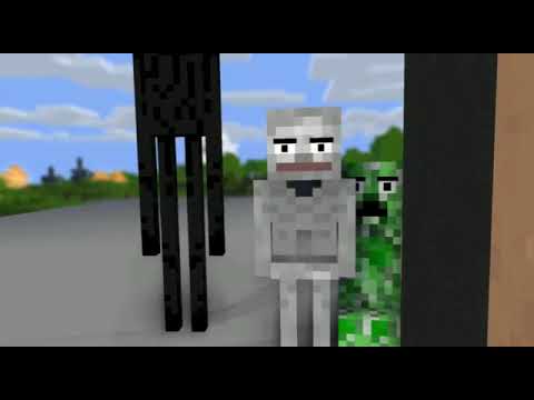 Herobrine vs entity 303 (official minecraft fight) Panda song @XDJames