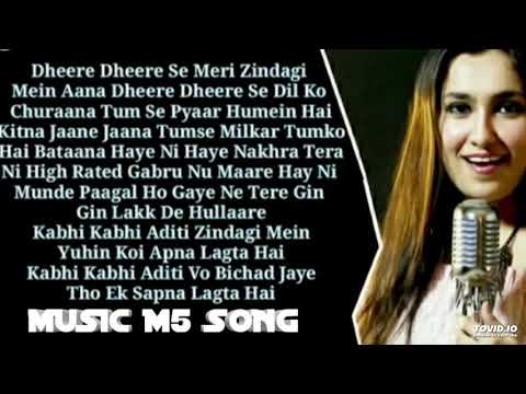 50 Songs in 10 minutes [LYRICS]| NEW vs OLD 3 Bollywood Songs Mashup | 1 Beat Mashup | KuHu Gracia