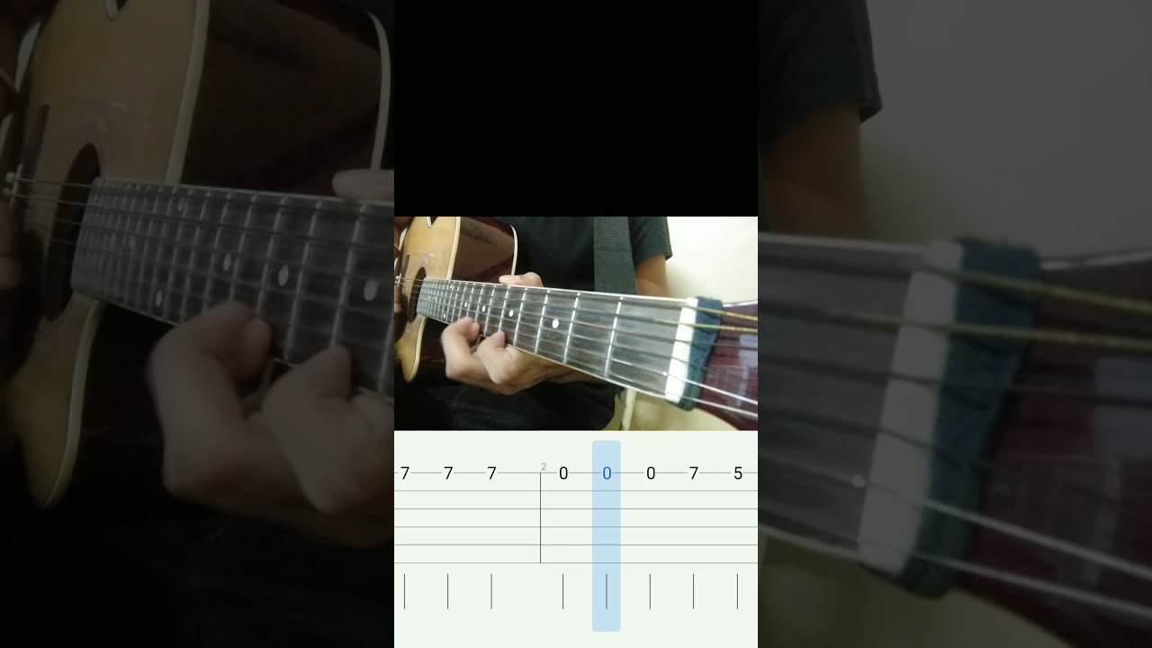 DDLJ - Guitar Rhythm Play Along (Easy) | Suraj Bhatt #Shorts