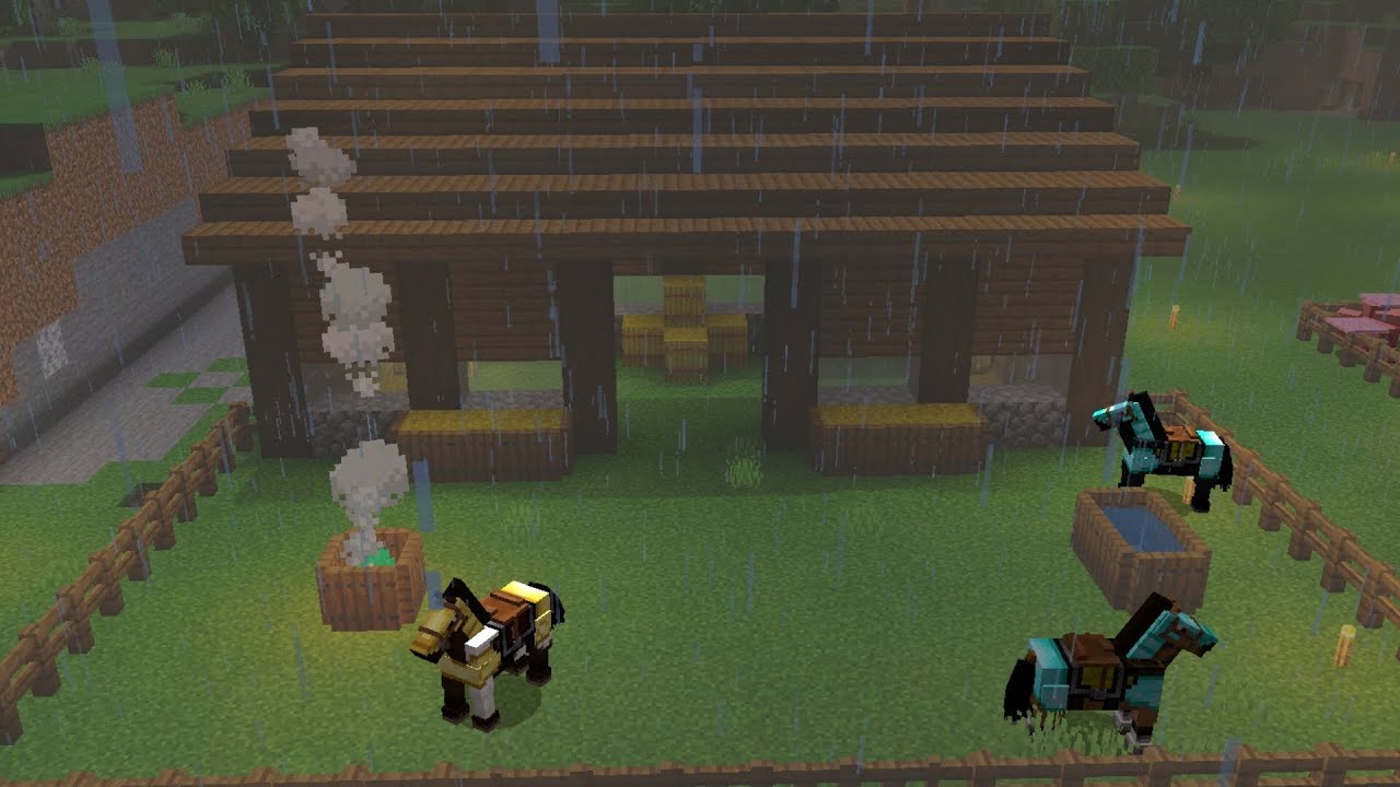 LET'S make a luxurious stable/house for my shahi horses