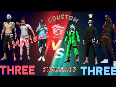 3 VS 3 Best Clash Squad Custom 11 Kills  Match - Garena Free Fire