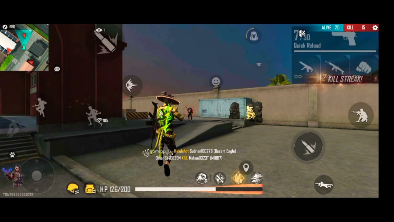 Training mode desert eagle