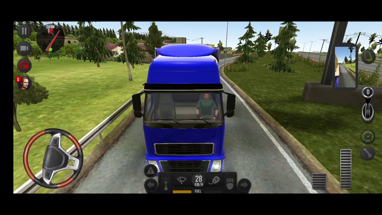 Truck Simulator Game //Stage-OIL RIG FAST DRIVE AND RIGHT PARKING ??