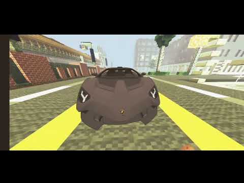DRIVING SUPERCARS IN MINECRAFT PART 1