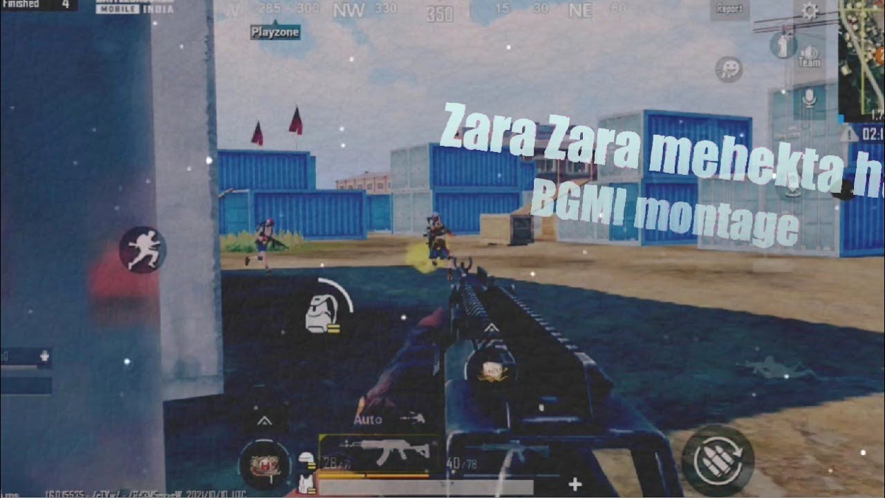 zara zara bahekta hai | BGMI montage ??| inspire from Jonathan