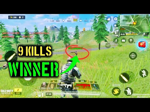 Call of Duty Mobile Gameplay in Winner |  call of duty 9 kill #Ravaliya Pravin