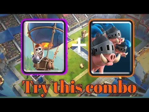 Impossble to defend this deck royal hogs and ballon new best combo?