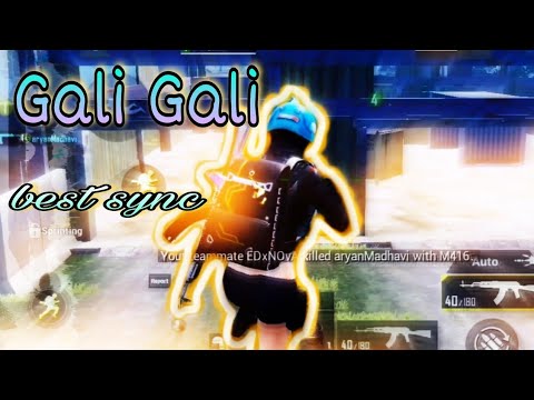 Gali Gali mein phirta hai| best beat sync PUBG MOBILE MONTAGE EDIT/Ind ar Gaming