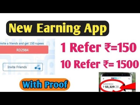 per refer 1500rs upto new 2021 erning aap