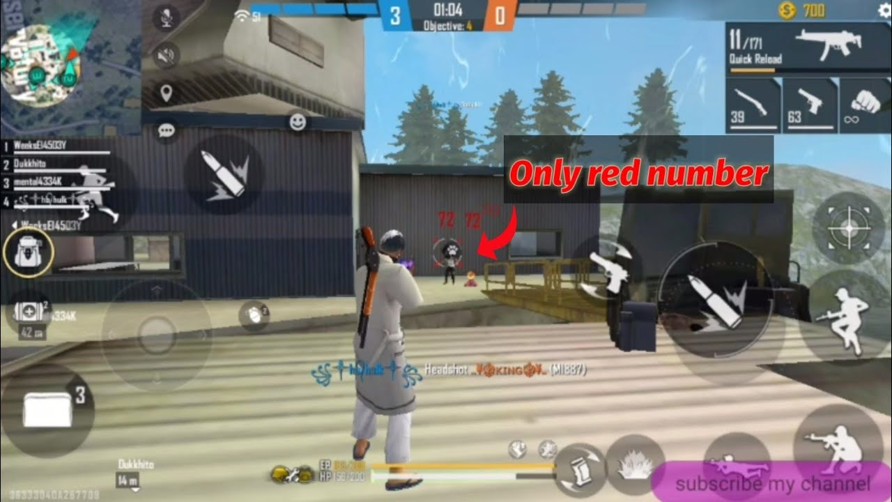 I PLAY CUSTOM 4VS4 LIKE RIASTAR | ONLY RED NUMBER ??????