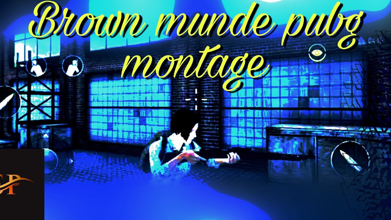Brown munde song montage of BGMI
