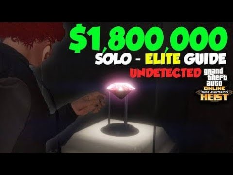 GTA 5 Online How To Complete Cayo Perico Heist Solo (ELITE CHALLENGE COMPLETE)