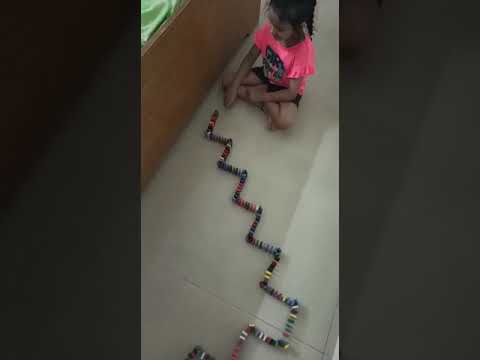 Domino stairs