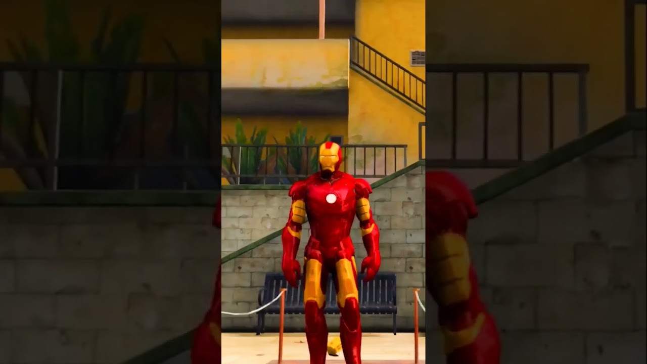 MICHAEL BECOME IRON MAN & PUNISHED EVIL 😉|| @BlackgangsterBG ||#shorts #gta5