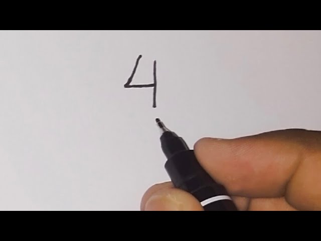 Very easy. How to turn 4 into Pikachu.