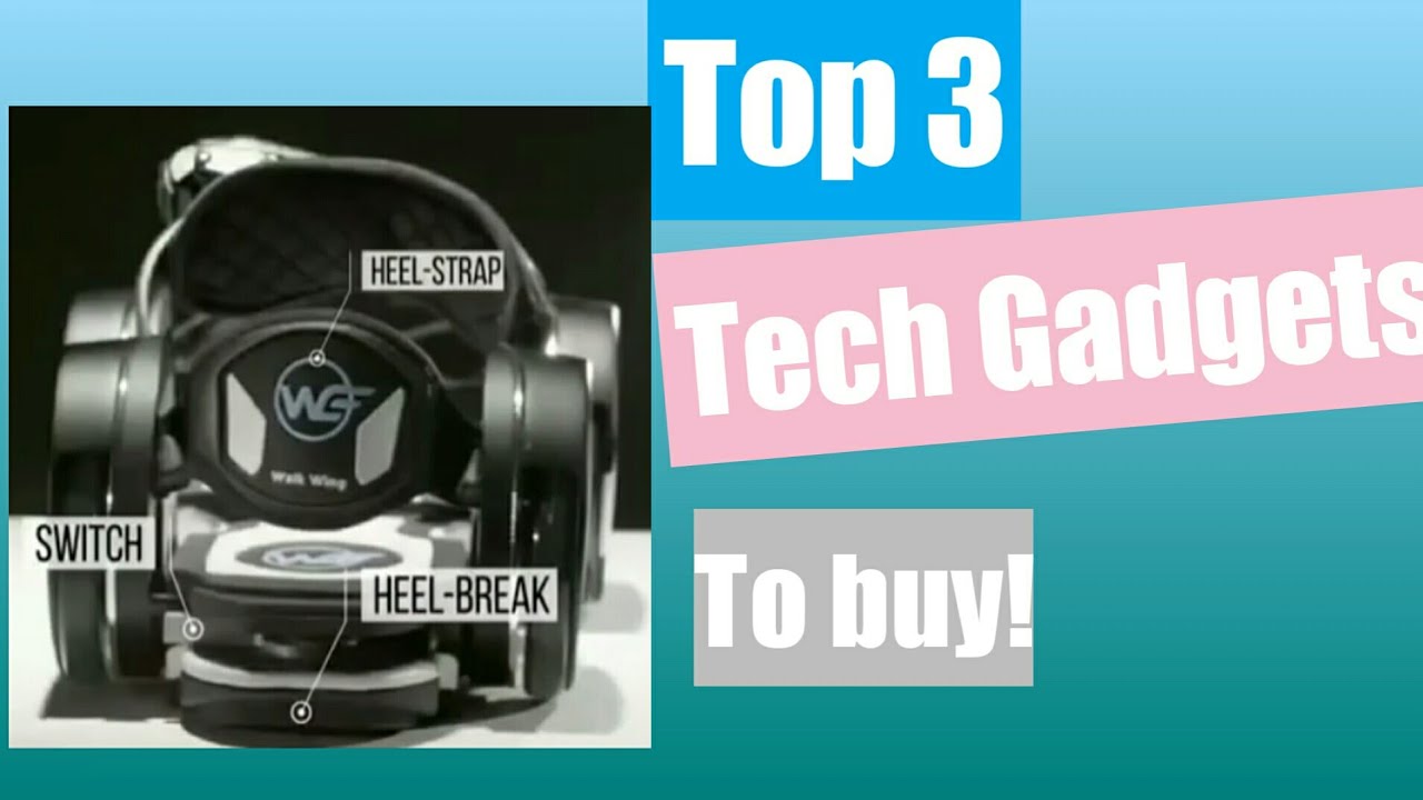 Top 3 Tech Gadgets you can find on amazon!