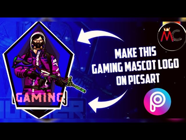 ?How to make a mascot logo in PicsArt | PicsArt se mascot logo kaise banaye | Best photo editing | ?