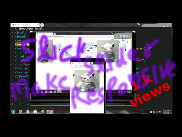 #How to Use Slick Slider with image slider || step by step jquery css html