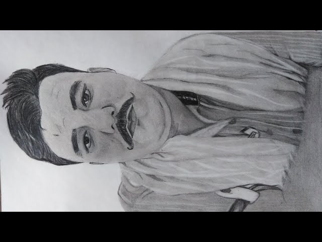 How to Draw realstic portrait// commission work kese bane//how to Drow Drowning of graphite pencil
