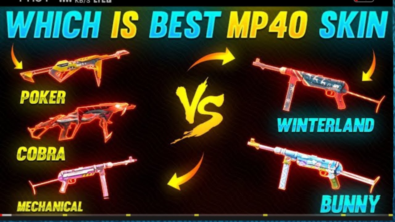 All mp40 comparison#barani #mp40 #hariscar #freefire