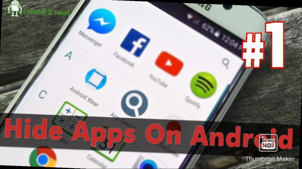 how to hide apps on android