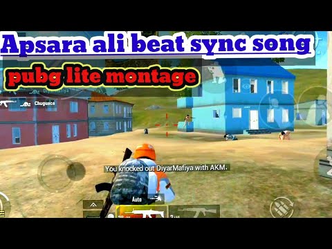 apsara Ali beat sync song adit kinemaster pubg Mobile lite#montage#subscribe#GamingYT